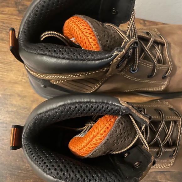 New In Box Timberland steel toe work boots size 7.5 - Picture 6 of 10